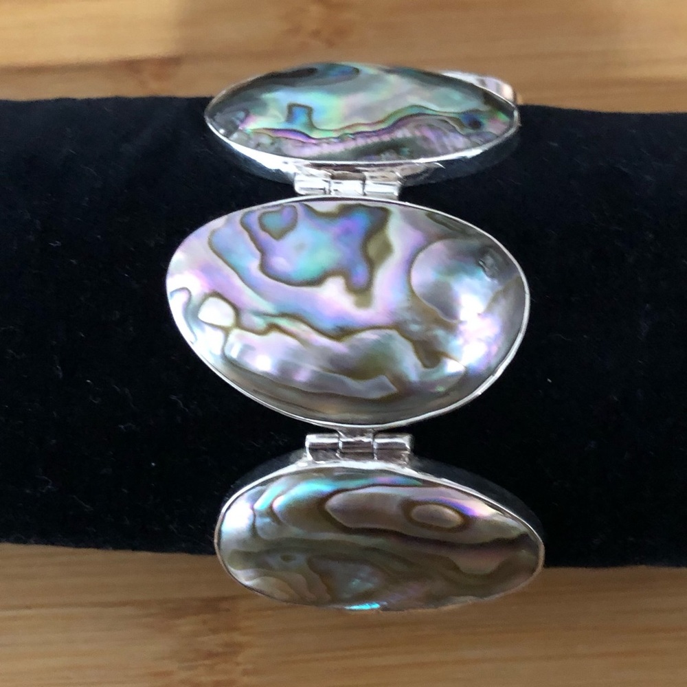 $89  Estate Bracelet  Sterling Silver  Marked CID 925 India